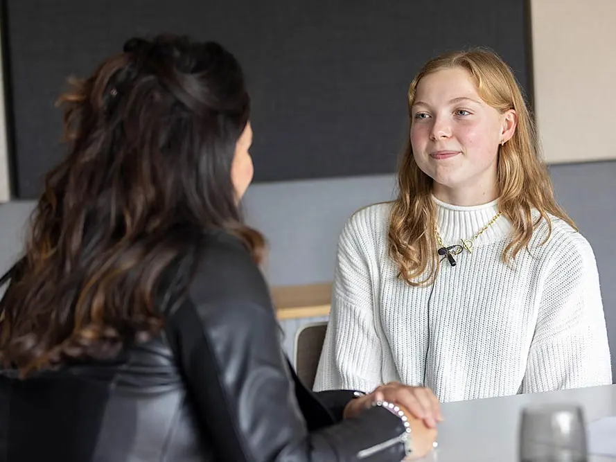 Elodie, 17, Youth Advisory Panel member.